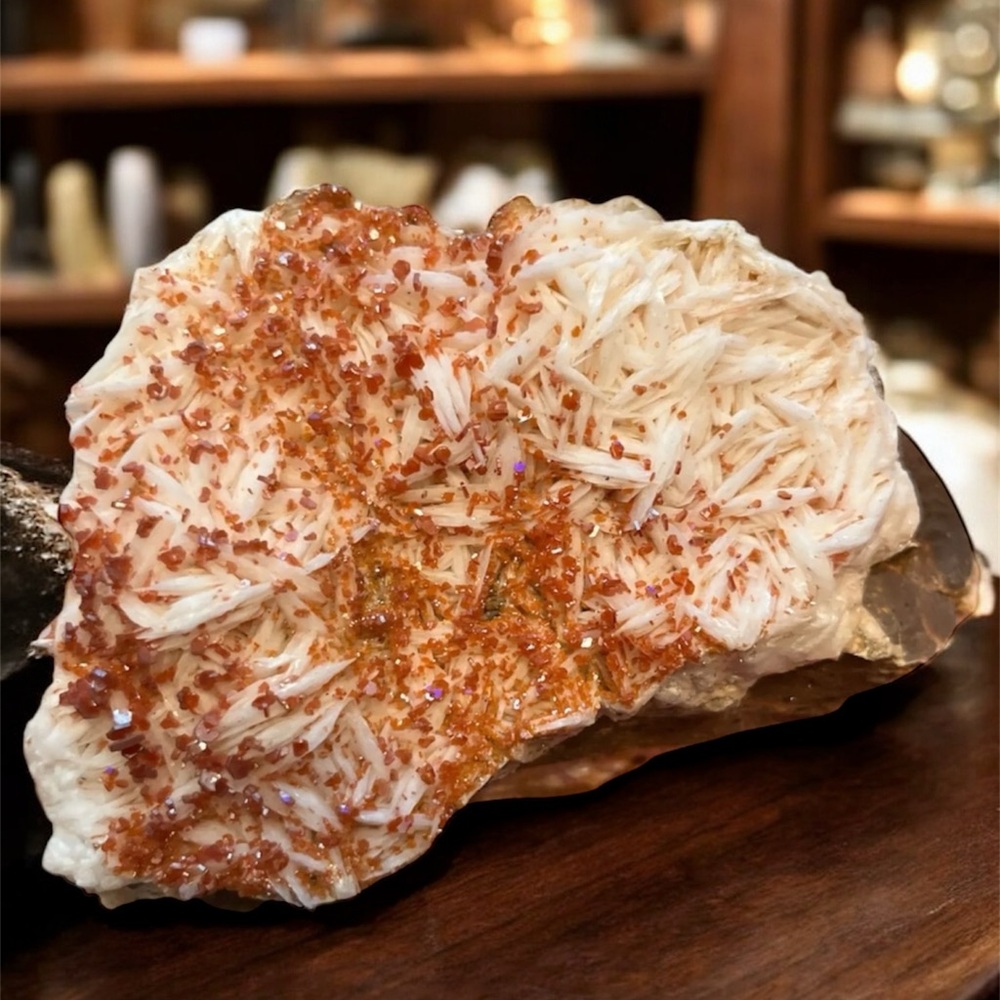 Rare Vanadinite/ Barite Specimen